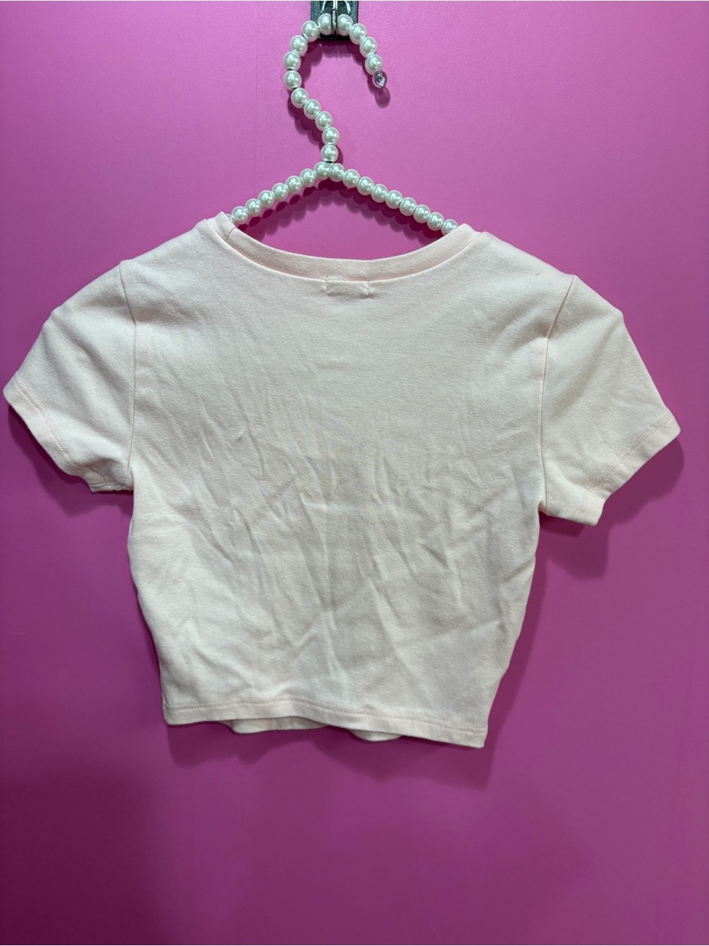 Garage St. Tropez Pink Baby Tee - Picture 4 of 4